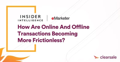 How are online and offline transactions becoming more frictionless?