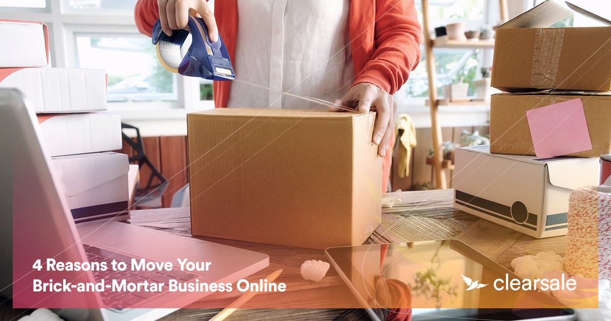 4 Reasons to Move Your Brick-and-Mortar Business Online