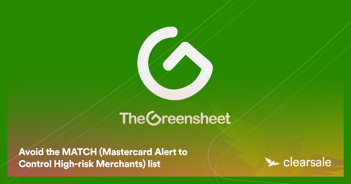 Avoid the MATCH (Mastercard Alert to Control High-risk Merchants) list