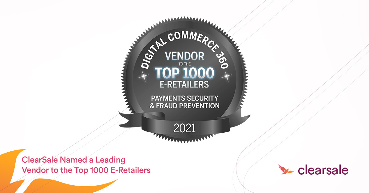 ClearSale Named a Leading Vendor to the Top 1000 E-Retailers