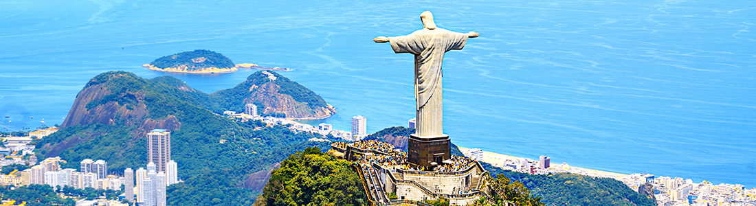 brazil's Christ the Redeemer statue in Rio de Janeiro
