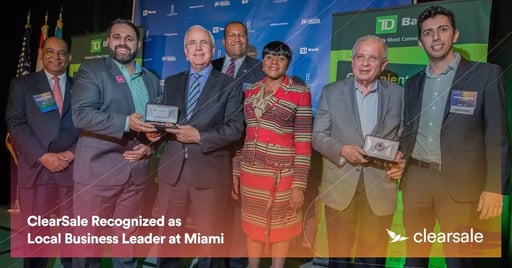ClearSale Recognized as Local Business Leader at Miami