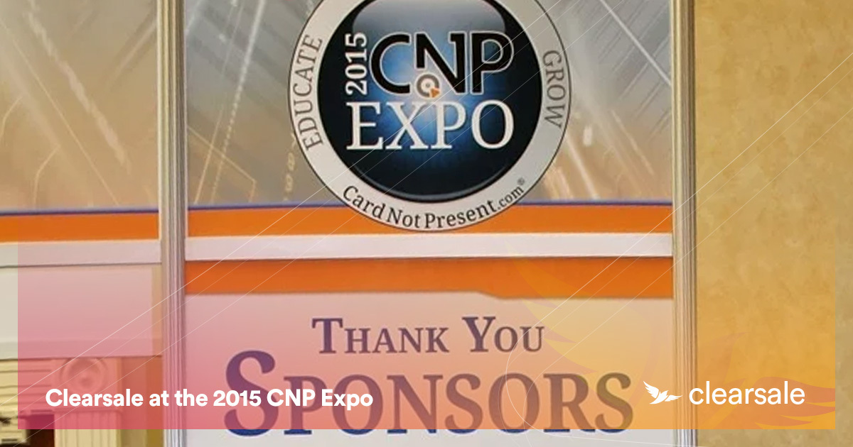 CLEARSALE AT THE 2015 CNP EXPO