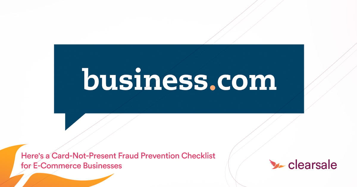 Card-Not-Present Fraud Prevention Checklist for E-Commerce Businesses