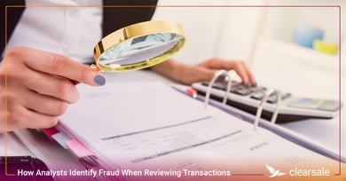 How Analysts Identify Fraud When Reviewing Transactions